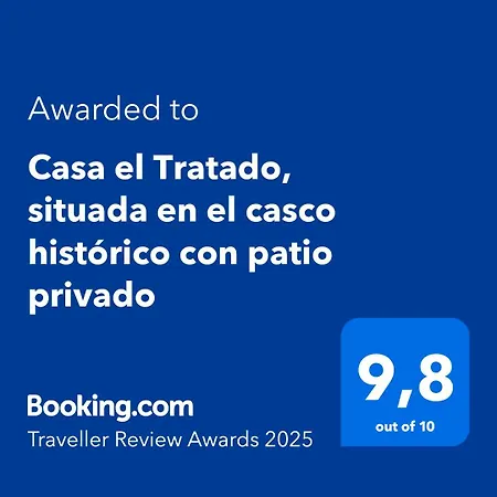 Casa El Tratado, Situada En El Casco Histórico Con Patio Privado